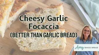 Thumbnail: Cheesy Garlic Focaccia (Better Than Garlic Bread)