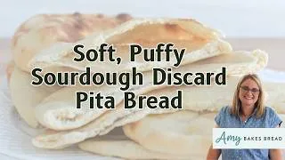 Thumbnail: Soft, Puffy Sourdough Discard Pita Bread