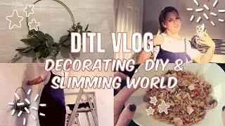 Thumbnail: DITL Vlog | Decorating, DIY & Slimming world