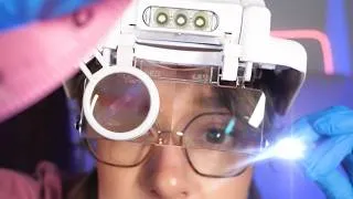Thumbnail: ASMR Mysterious Growth ❓ CLOSE Medical Exam 👩‍⚕️Professional Doctor Facial Examination