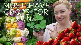 Thumbnail: Sow These Crops In June, Strawberry Hack, and Fruit and Veg Garden Tips For Early Summer