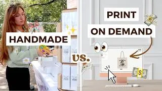 Thumbnail: I Tried Print-On-Demand Products with My Cricut Business 👀😱
