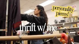 Thumbnail: I Went Thrifting for Personality Pieces (Not Trends)