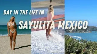 Thumbnail: TIME STAMPED DAY IN THE LIFE IN SAYULITA- surfing, beach, wellness