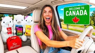 Thumbnail: I TOOK MY 5 CRAZY LLAMAS TO CANADA! *HUGE ROADTRIP*