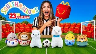 Thumbnail: I Bought 50+ HAPPY MEALS to Collect ALL 23 SQUISHMALLOWS! *FIFA World Cup 2026*