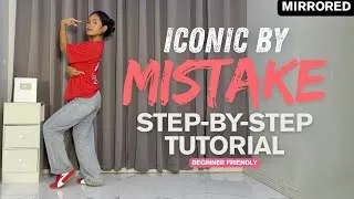 Thumbnail: ICONIC BY MISTAKE - LE SSERAFIM x ILLIT x KATSEYE Dance Tutorial STEP BY STEP Beginner Friendly 