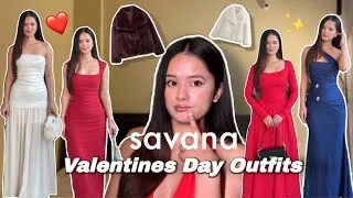 Thumbnail: Huge Savana Valentines Outfits 💕| Dresses, Fur jackets| casual fit| up to 80% of | Ana Tamang 