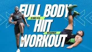 Thumbnail: 20 Minute HIIT Full Body Workout - No Equipment, No Repeats!