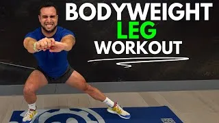 Thumbnail: Bodyweight Leg Workout At Home | Tempo Toughness!