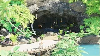Thumbnail: 🌋 Old open volcanic cave with pool & slides | Kikkiuea Resort | Planet Coaster 2 | speedbuild 🍍