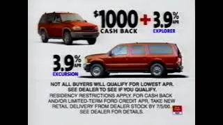 Thumbnail: Ford (2000) Television Commercial - Neighborhood Dealer