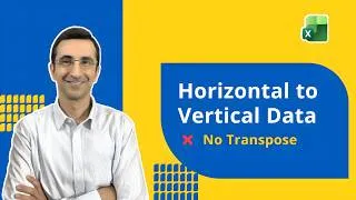 Thumbnail: Dynamically Converting Horizontal Data To Vertical!