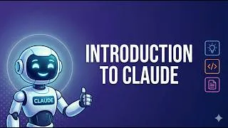 Thumbnail: Introduction to CLAUDE (for beginners) #ai  #claude