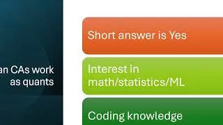Thumbnail: Can Accountants/ CAs work as Quants?