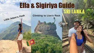 Thumbnail: SRI LANKA VLOG : Exploring Ella & Sigiriya | 9 Arch bridge, Little adam's peak, Lion's rock & MORE!