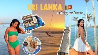 Thumbnail: Sri Lanka's South Coast Travel Guide 🌴🌊| Exploring Mirissa, Ahangama, Hiriketiya, Unawatuna & MORE!