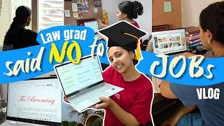 Thumbnail: I said 'No' to SAFE Path after Law School... Here's What I'm Doing Instead | #vlog Ananta Vyas