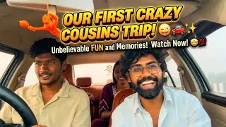 Thumbnail: Crazy Cousins Trip to Bhadrachalam 🤣🔥 | Full Fun 🤣& Memories #badrachalam #cousins #funwithfamily