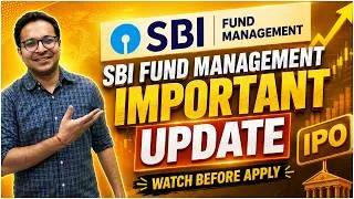Thumbnail: SBI Funds Management Ltd. IPO - Urgent update