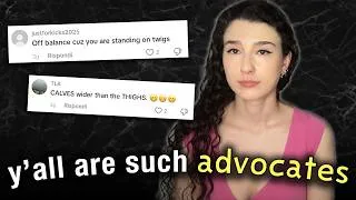 Thumbnail: Stop pretending to care about women with body struggles
