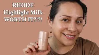 Thumbnail: ✨ Rhode Highlight Milk Shade 02 Review | Sparkly on Bare Skin? Demo + Wear Test