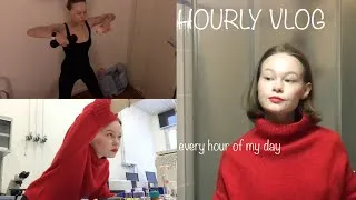 Thumbnail: 6 am MORNING ROUTINE when you work 9 to 5 in the lab | HOURLY VLOG| every hour of my day