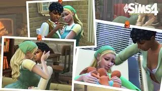 Thumbnail: Triplets! They Dreamed of One Baby… But Got THREE! Realistic birth in the Sims 4. Real birth.