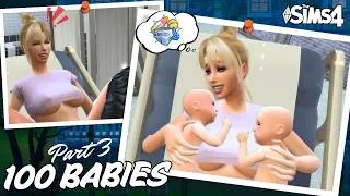 Thumbnail: I Had Twins... Then Fell for My Doctor?!100 BABY CHALLENGE. Realistic birth. Part 3