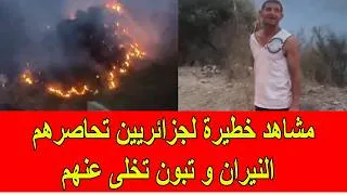 Thumbnail: مشاهد خطيرة لجزائريين تحاصرهم النيران و النظام الجزائري تخلى عنهم