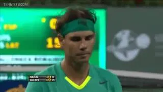 Thumbnail: Copy of INDIAN WELLS 2013 Gulbils & Nadal's dropshot