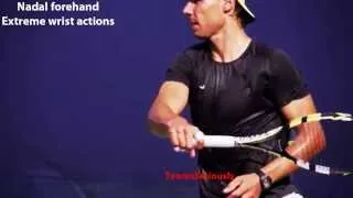 Thumbnail: Nadal forehand Extreme wrist articulation