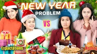 Thumbnail: New Year Problems - Expectations vs Reality | Types of Indian People || Anaysa
