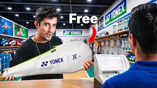 Thumbnail: I Asked Every Badminton Store for Free Items
