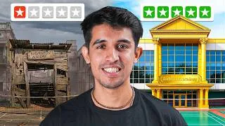 Thumbnail: $1 vs $10 million Badminton Acadmey!