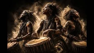 Thumbnail: Deep Tribal Drums 🔥 | Powerful Ancestral Rhythm