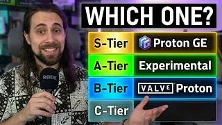 Thumbnail: I TESTED several Proton Versions so you don't have to!! AMD & NVIDIA Benchmarks