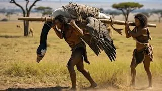 Thumbnail: Life 2.3M Years Ago: Homo Habilis Ancestors vs Giant Goose Ancestor – The Deadliest Encounter