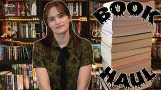 Thumbnail: A HUGE BIRTHDAY BOOK HAUL! Lots of spooky books