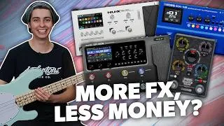 Thumbnail: Best Budget Bass FX? Valeton vs NUX vs Boss vs Line 6