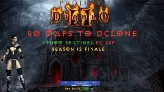 Thumbnail: Project Diablo 2 - I Have 50 Maps To Prepare For DCLONE - Venom Sentinel Assassin HC SSF S12 Finale