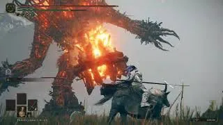 Thumbnail: Elden Ring : Shadow of The Erdtree | How to Kill Fire Golem Easy