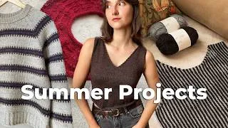 Thumbnail: Dot Top, Finished Norma, Hope Top & Other Summer WIPs