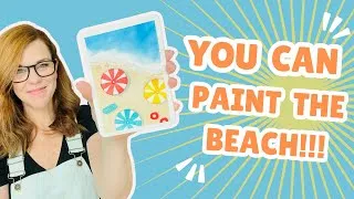 Thumbnail: Bird's Eye View of the Beach in Watercolor