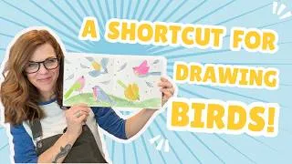 Thumbnail: Birds in Watercolor