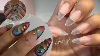Thumbnail: Recreating Pinterest Nails ~ Gel-X Nails Tutorial 