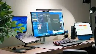 Thumbnail: My Productive and Ergonomic Desk Setup for 2026