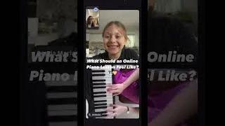 Thumbnail: What Should an Online Piano Lesson Feel Like? 🎹💛