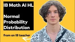 Thumbnail: IB Math AI HL | Normal Probability, Inverse Normal | Paper 1 May 2023 TZ2, ex 5
