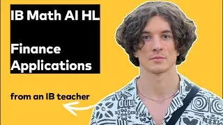Thumbnail: IB Math AI HL | Finance, Appreciation, Depreciation | Paper 1 May 2023 TZ2, ex 4